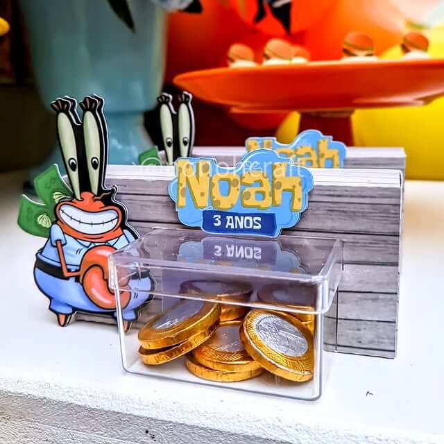 Lembrancinha do Bob Esponja: ideias criativas e divertidas